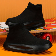 Unisex Kids Slip On Sock Shoes Breathable Sneakers Chunky Shoes