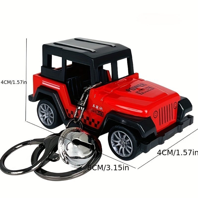 Creative Car Pendant Keychain Bag Backpack Hanging Ornament