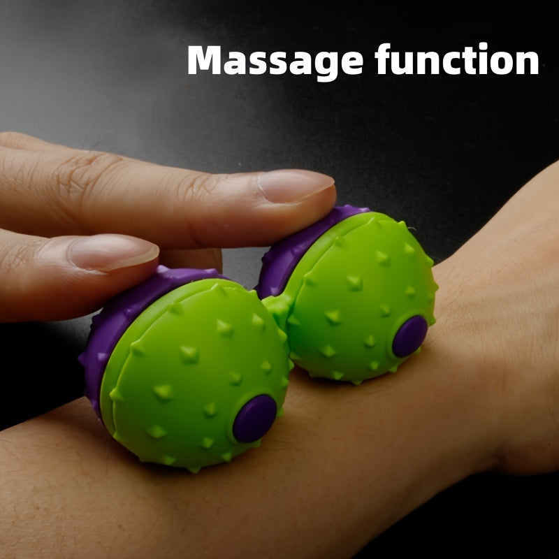 Radish Massage Ball Finger Rotating Gyroscope Pressure Relief Massager