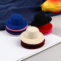 5pcs 1:12 Dollhouse Hat Mini Dolls House Accessories