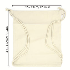 Canvas Drawstring Backpack for Outdoor Sport Riding & Hiking