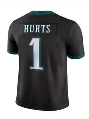 Boys Breathable Rugby Jersey Short Sleeves American Football Shirt