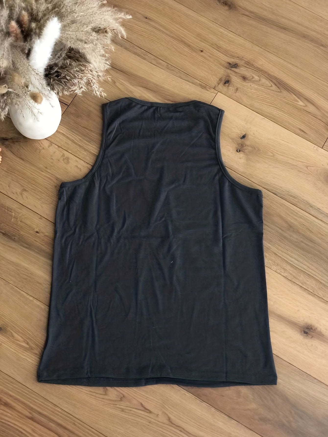 Dandelion Print Sleeveless Tank Top for Summer