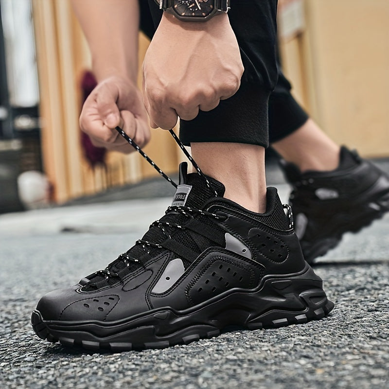 Men's Breathable Chunky Sneakers for Jogging Gym
