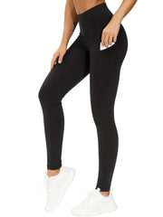 High Waist Pocket Yoga Pants Tummy Control Slim Fit Leggings Women's Activewear