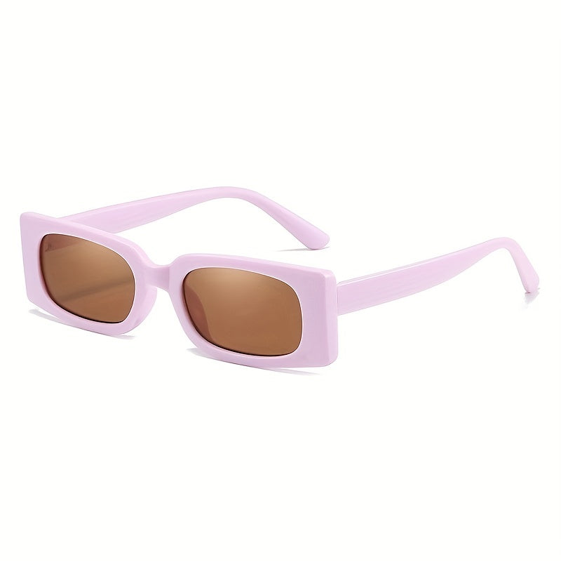 Rectangular Sunglasses HipHop Graphic UV400