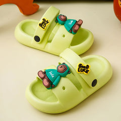 JIAGEYA Boys' Cartoon Open Toe Sandals
