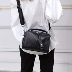 Vintage Style Leather Crossbody Bag for Women