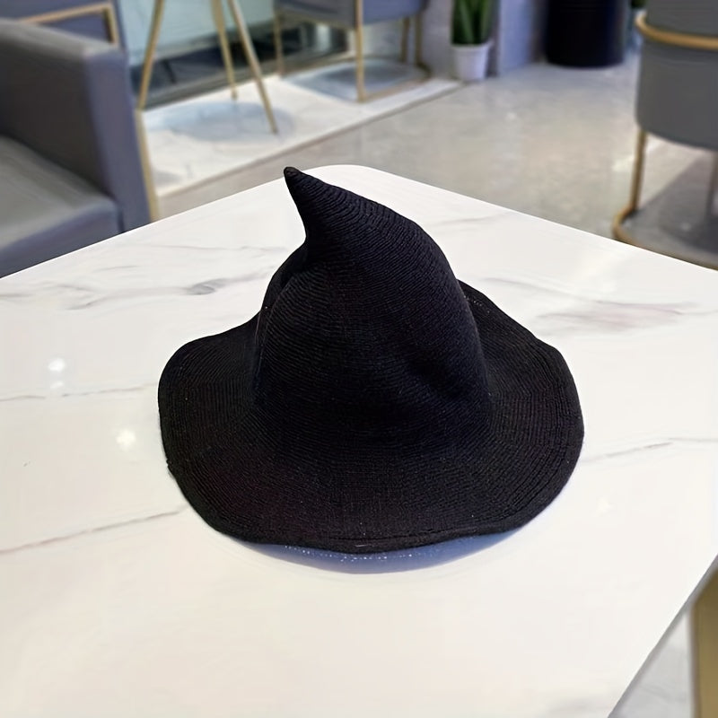 Women's Wide Brim Halloween Witch Hat
