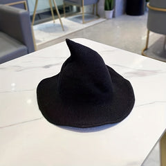 Women's Wide Brim Halloween Witch Hat