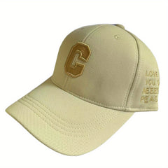 C Letter Embroidery Baseball Cap Vintage Punk Casual Sports Hat