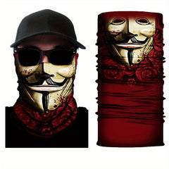 3D Skull Bandana Face Mask Ski Mask Cold Protection