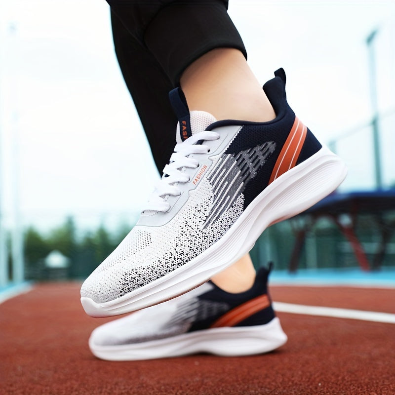 Men's Lightweight Shock Absorbing Athletic Shoes For Running Gym