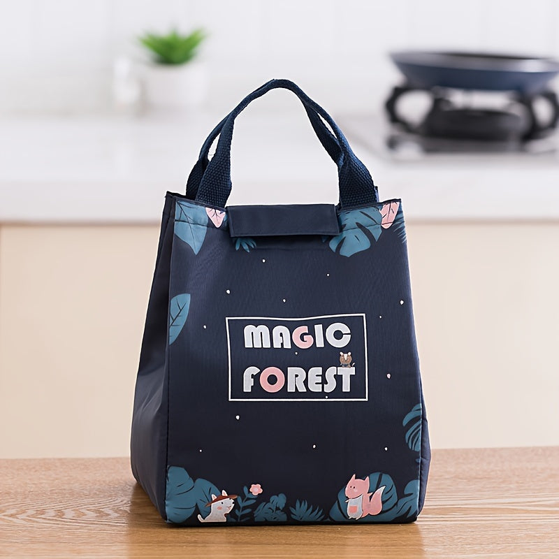 Insulated Lunch Bag Aluminum Foil Waterproof Freezable Cooler Bag