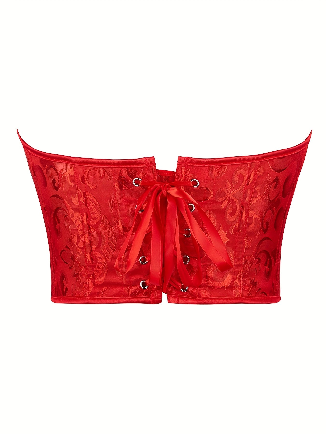 Strapless Corset Bustier Lace Body Shaper