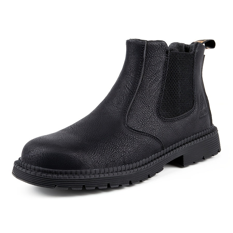 Steel Toe Slip On Work Boots Non Slip Safety Sneakers