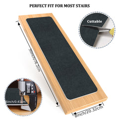 6pcs Non Slip Carpet Stair Treads Anti Moving Grip Beauty Rug Tread Safety