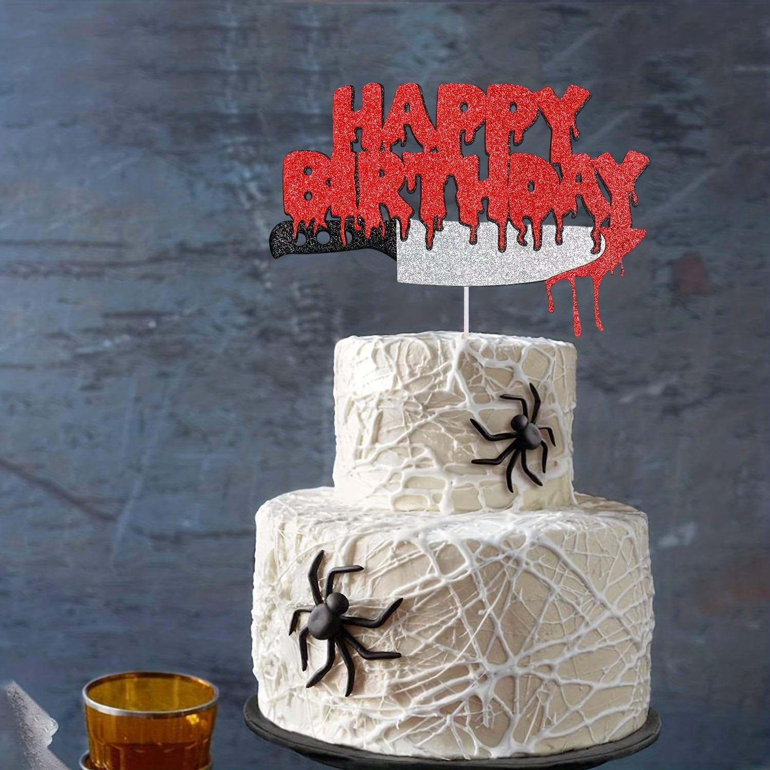 Halloween Horror Cake Insert