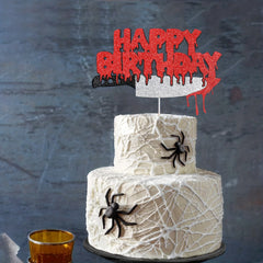 Halloween Horror Cake Insert