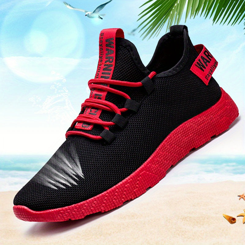 Men's Knitted Lightweight Running Shoes Spring Summer