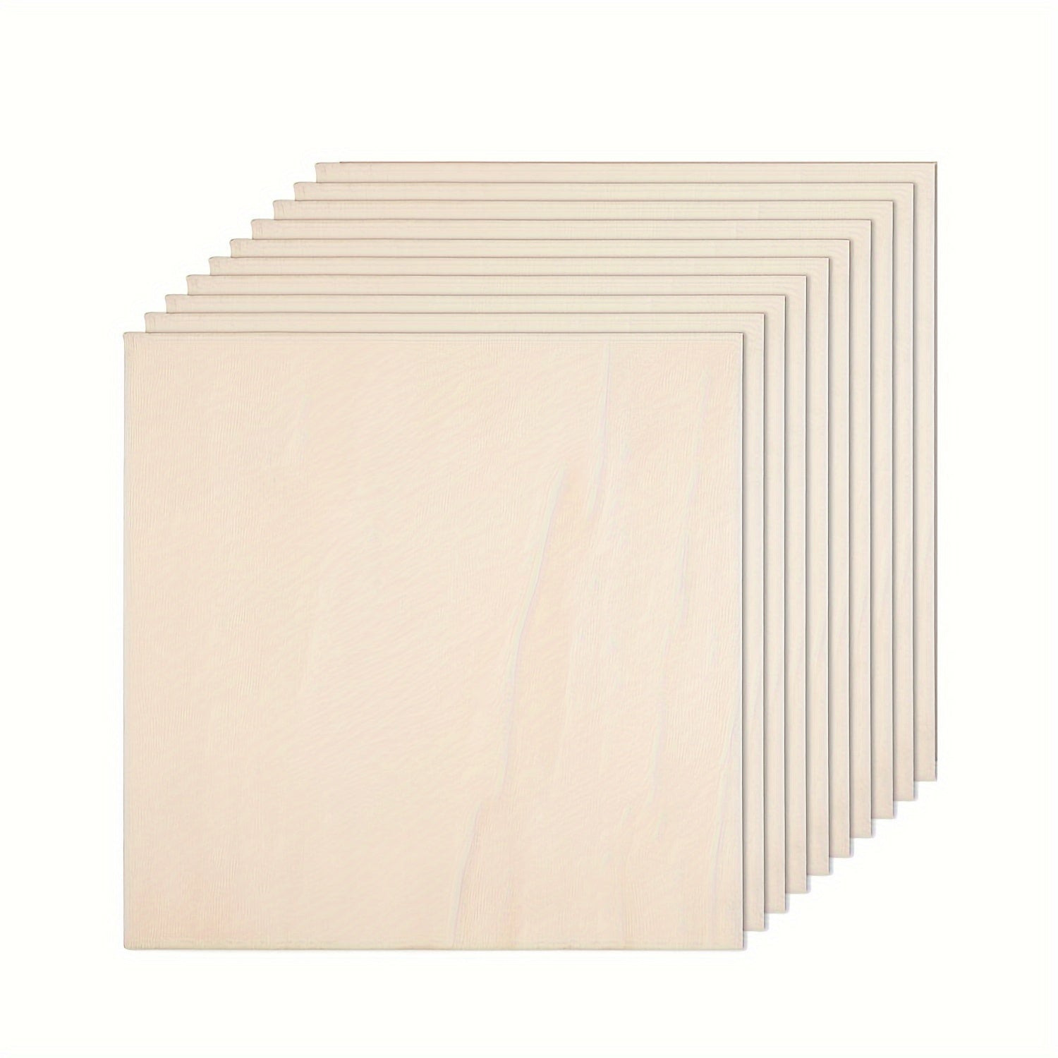 10x10x1 Inches 3mm Basswood Plywood for Crafts