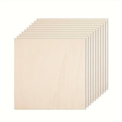 10x10x1 Inches 3mm Basswood Plywood for Crafts