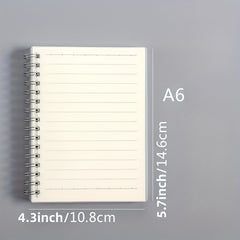Coil Notebook Horizontal Line Grid Dot Matrix Blank Small Fresh Notebook