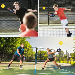 12pcs 72mm Pickleball High Bounce Ball for Outdoor & Indoor Courts