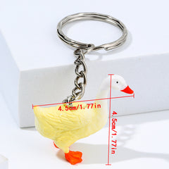 Adorable Farm Animal Keychain Set