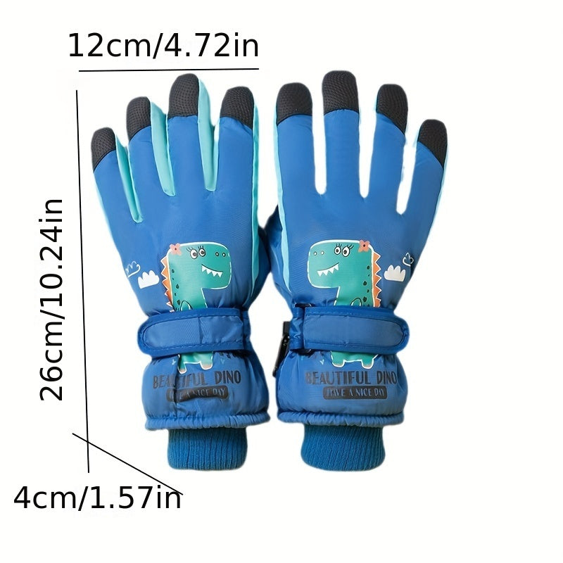 Winter Skiing Gloves Touch Screen Cycling Gloves Windproof Warm Gloves