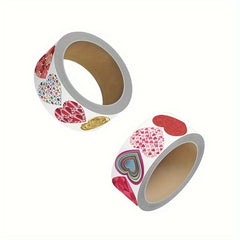 Love Stickers Roll Self-Adhesive Labels Sealing Stickers