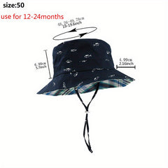 Fisherman's Hat Wide Brim Sun Protection Bucket Hat