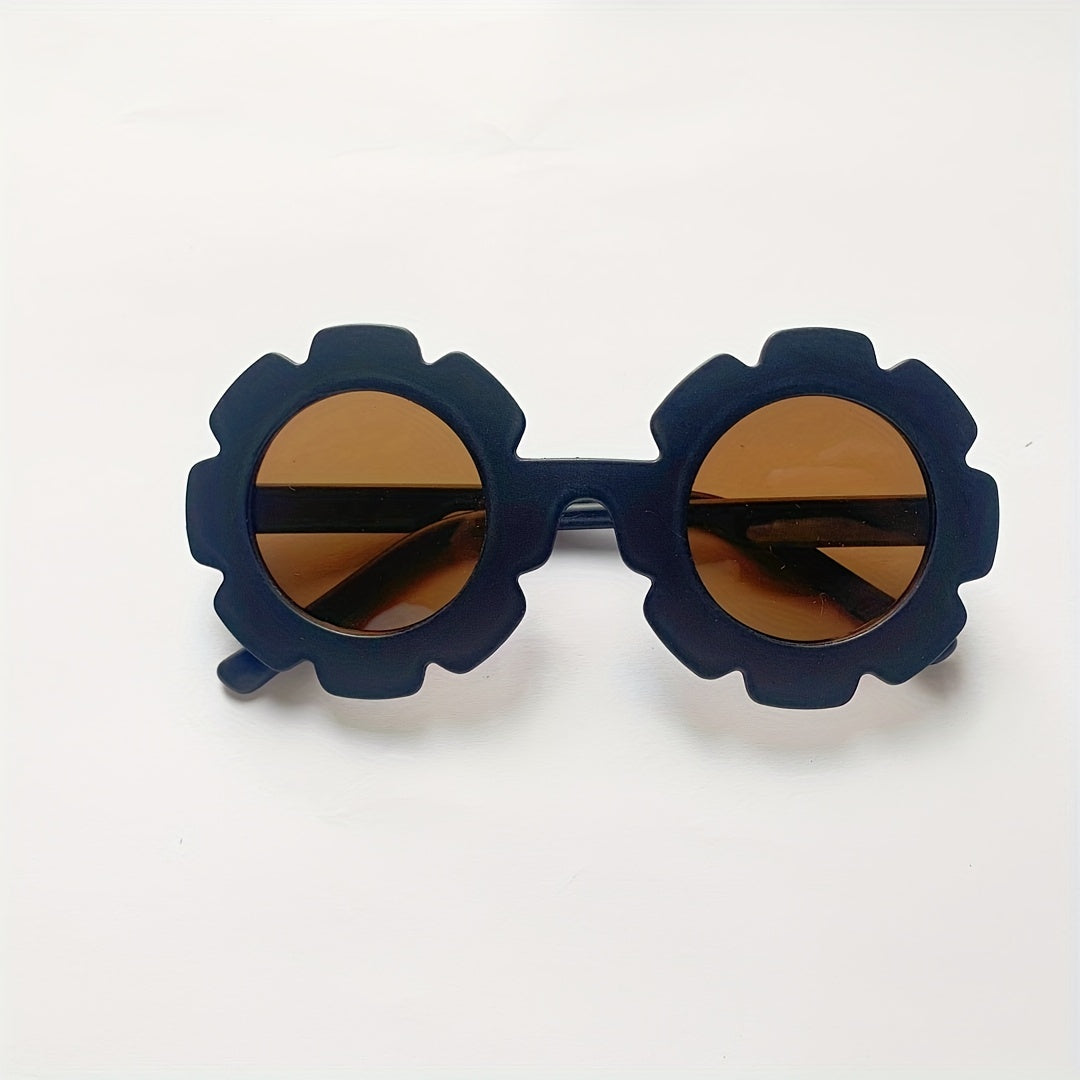 8 Pack Kids Sunglasses with Flower Design - Party Gift for Children