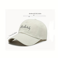 Embroidered Baseball Cap Spring Autumn Outdoor Sport Fishing Hat