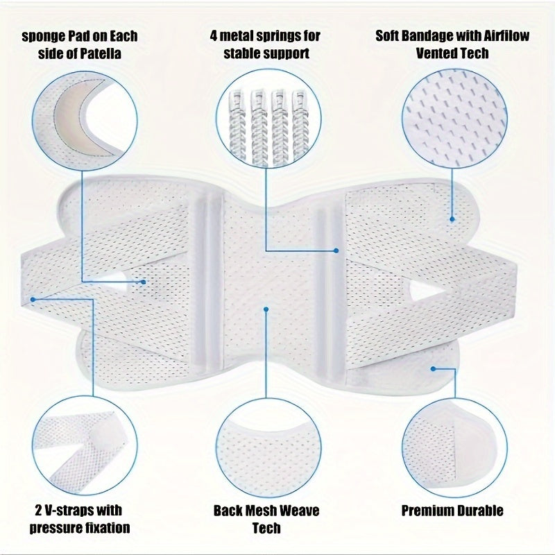 Adjustable Knee Pads - Fit Up To 70kg - Leg Circumference 15