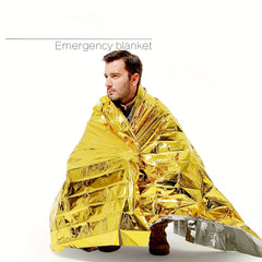 Outdoor Emergency Blanket Insulation Sun Blocking Camping First Aid