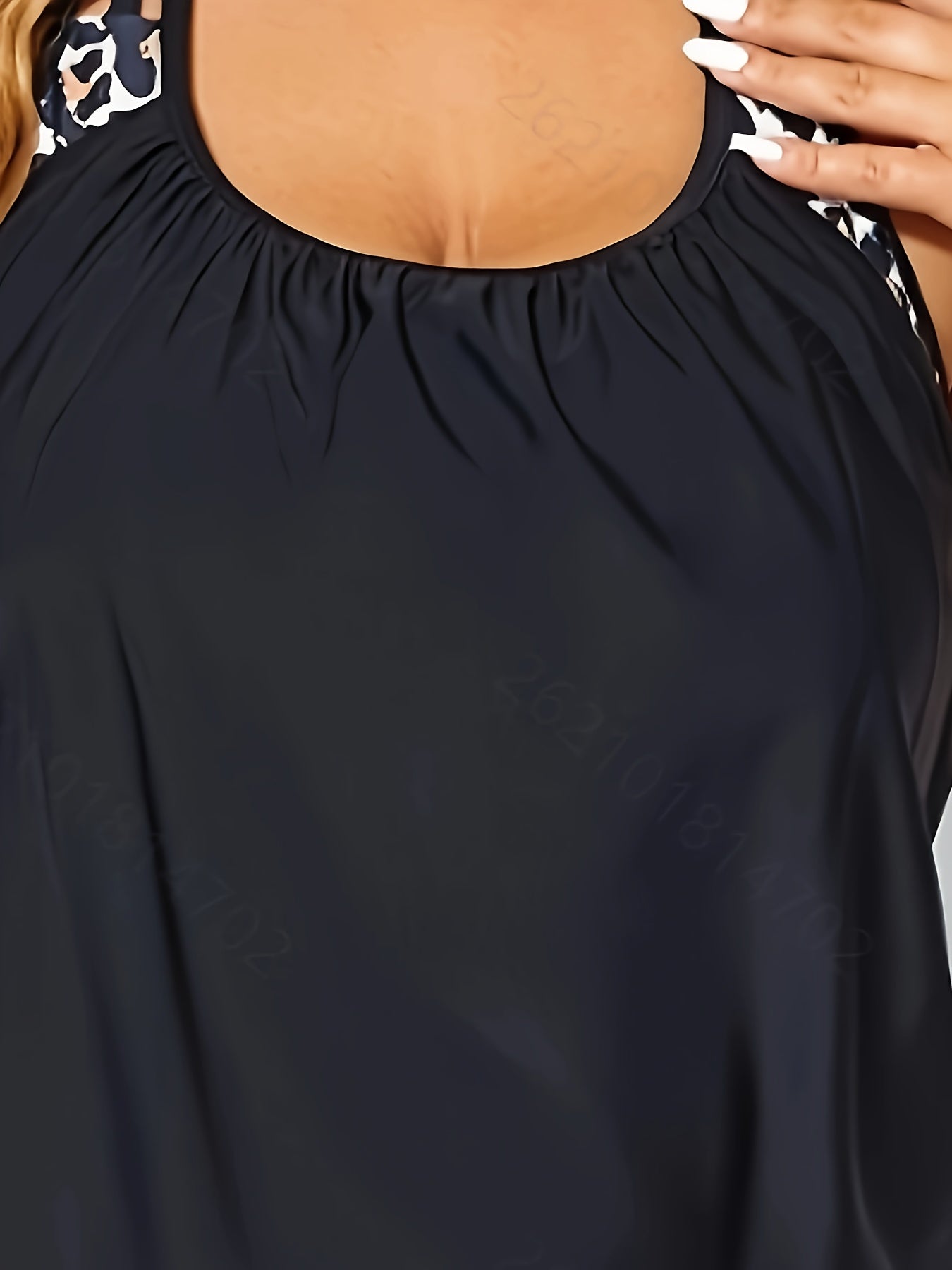 Leopard Print Tankini Set