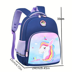 Kids Cartoon Schoolbag Spine Protection Backpack