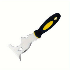 Putty Knives 6 in 1 Scraper High Carbon Steel Blade Soft Grip Handle