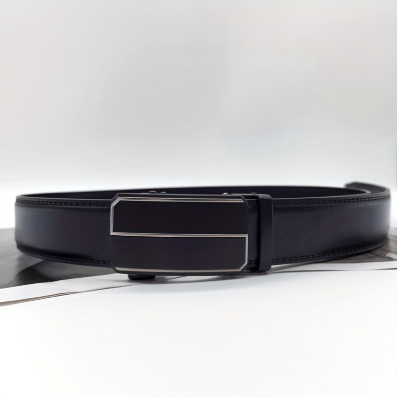 ZDC X06 Men's Leather Belt Automatic Buckle Casual Versatile Belt