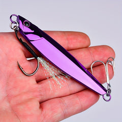52g Metal Spoon Jig Fishing Lure for Freshwater & Saltwater Tackles