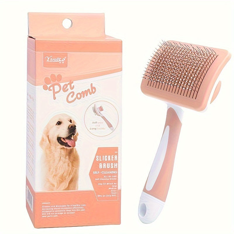 Pet Dematting Comb Hair Removal Comb Cat Grooming Tool