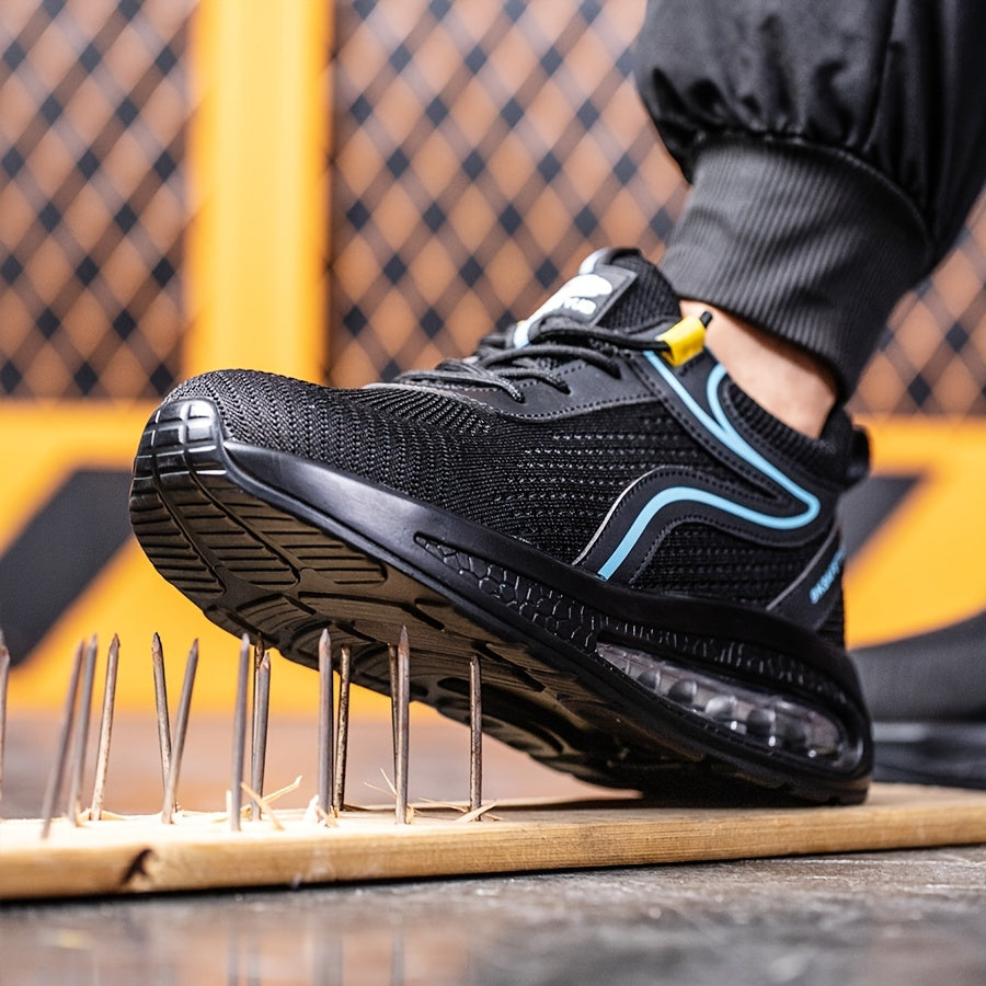 Unisex Comfortable Work Shoes Puncture Proof Non Slip Sneakers