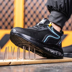 Unisex Comfortable Work Shoes Puncture Proof Non Slip Sneakers