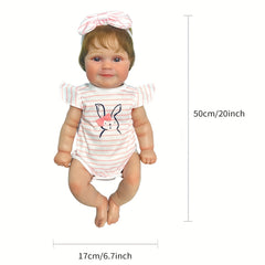 Handcrafted Reborn Dolls with Rooted Hair for Family
