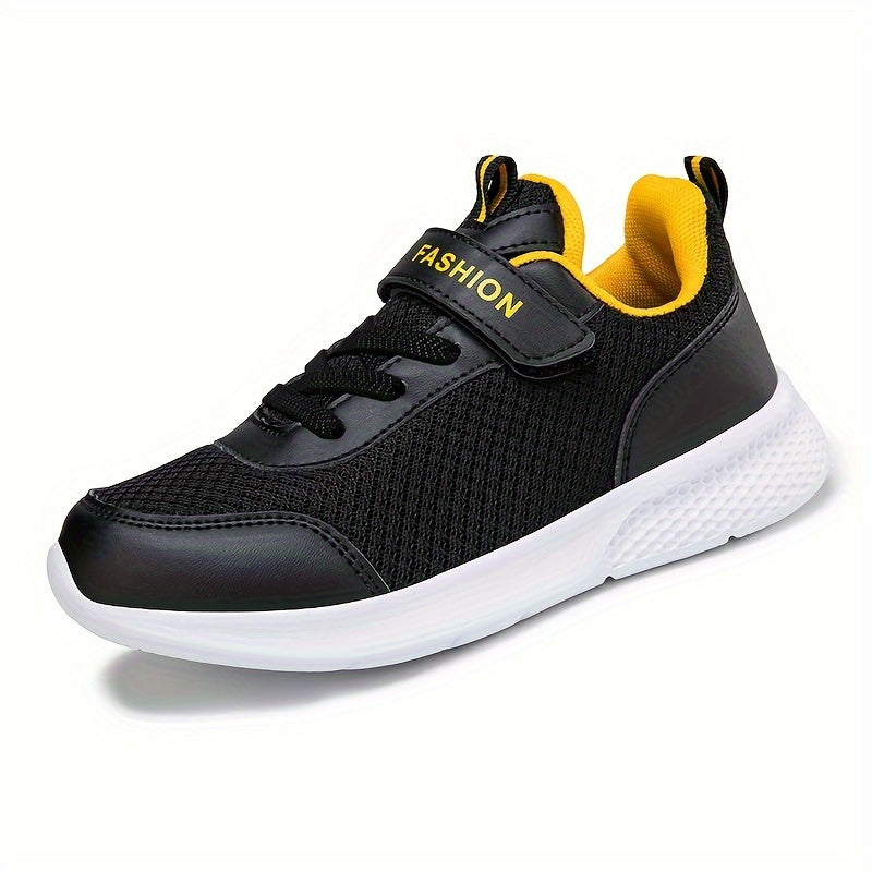 Boy's Knit Breathable Running Shoes Soft Sole Sneakers