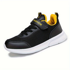 Boy's Knit Breathable Running Shoes Soft Sole Sneakers