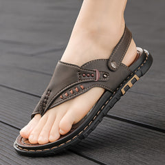 Men's Wear Resistant Non Slip Sandals Quick Drying Comfy Slides Beach Shoes