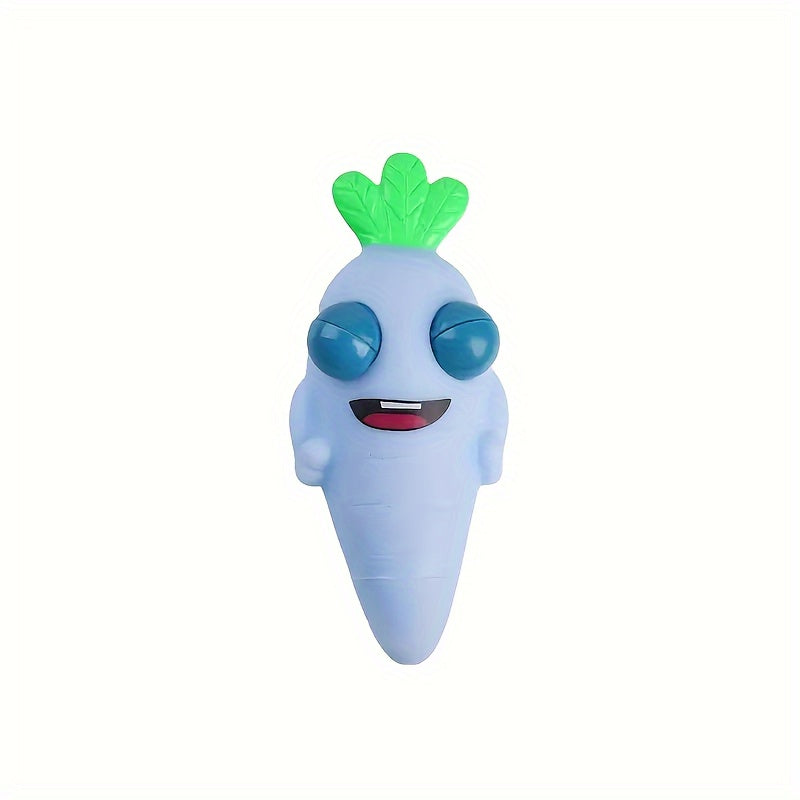 Prank Carrot Decompression Toy - Relaxing Squeezable Vegetable