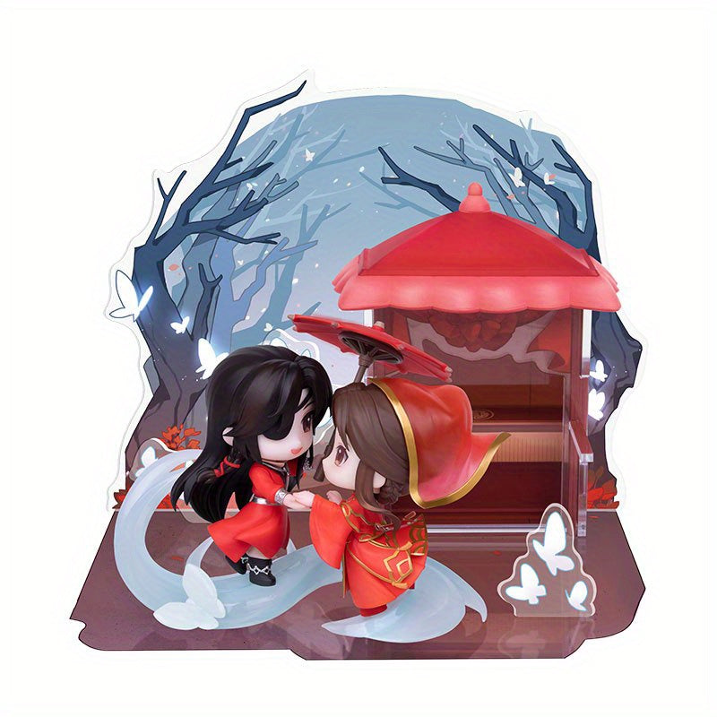 Qingcang Tianguan Blessing Huacheng Junyue Q Version Hand run Anime Dolls
